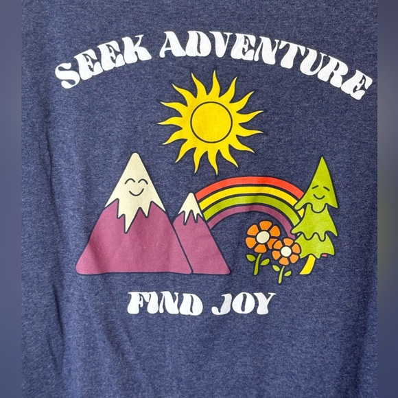 Men’s XL BioWorld “Seek Adventure Find Joy” Tee - Picture 2 of 5